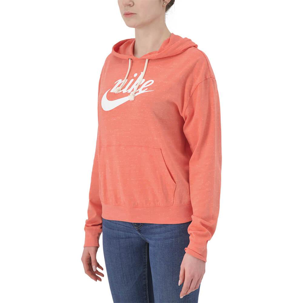 NIKE WOMEN'S GYM VINTAGE HOODY MAGIC EMBER