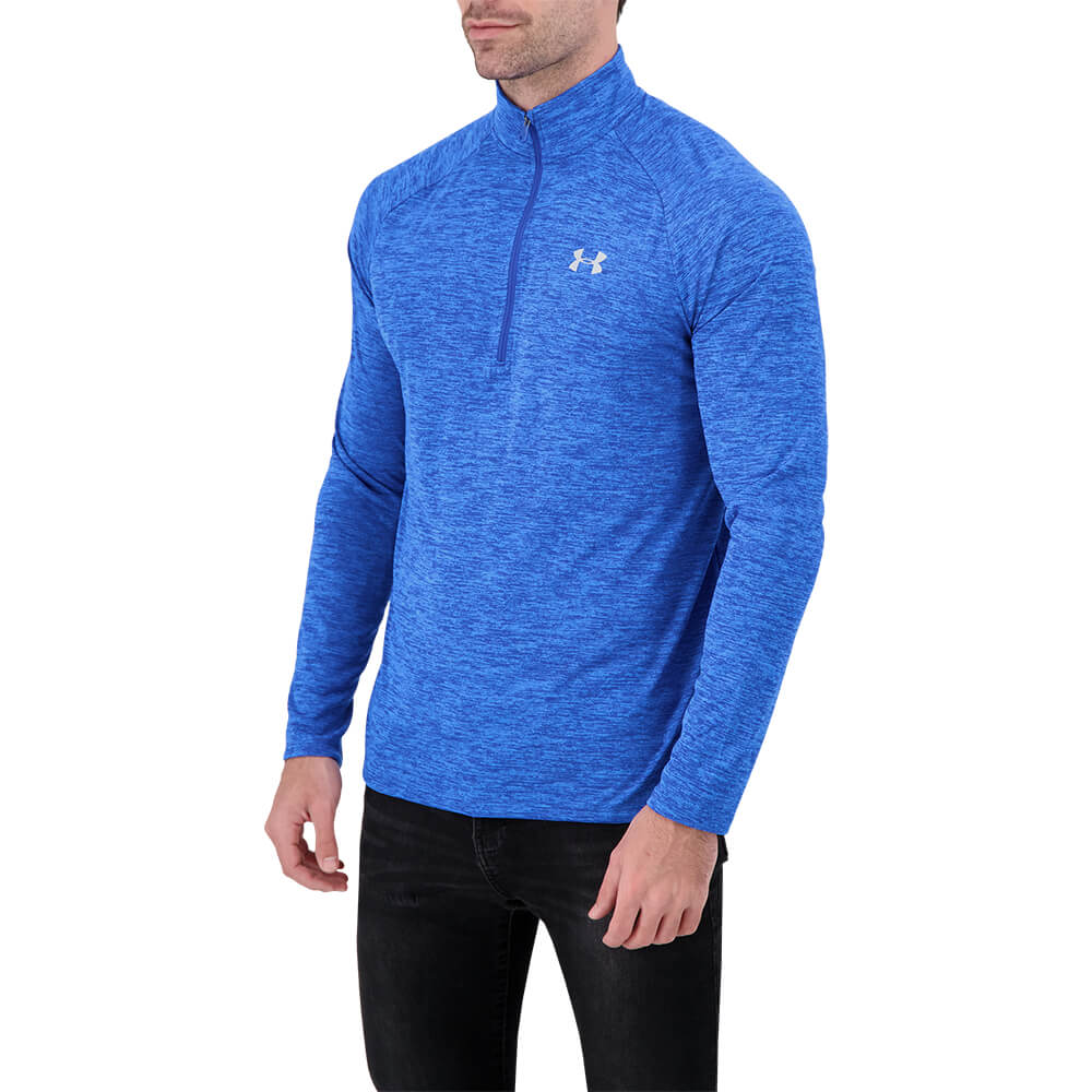 under armour blue top