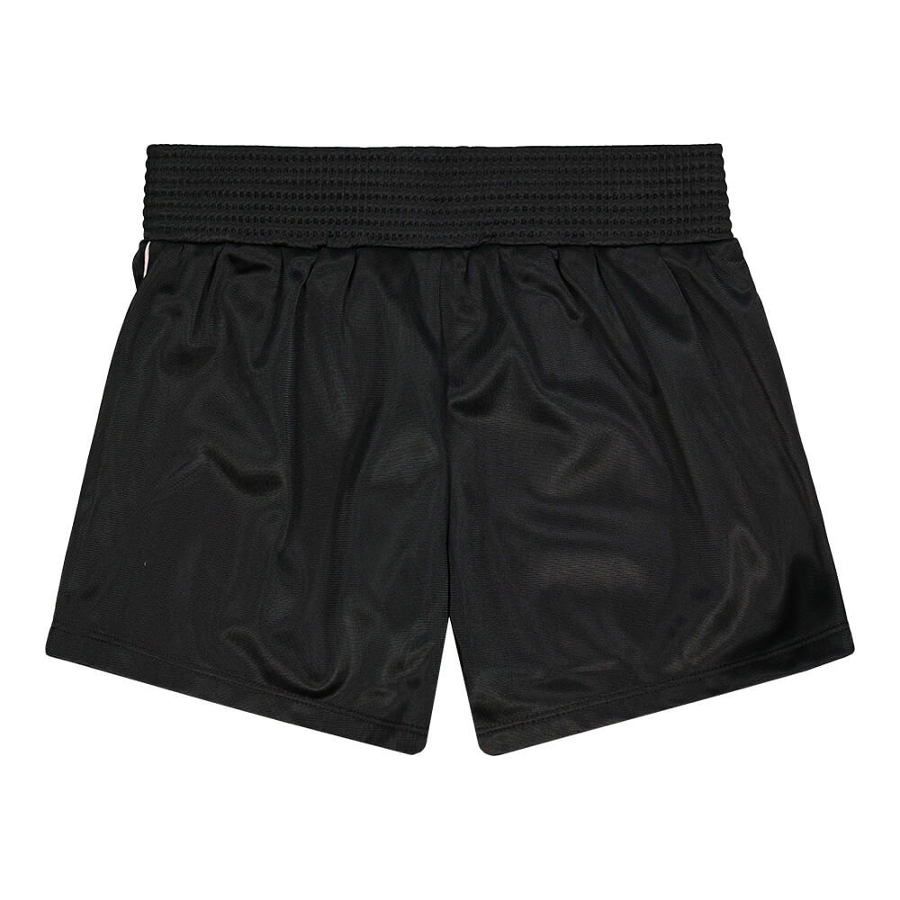 PUMA GIRL'S ALPHA PACK TRICOT SHORT PUMA BLACK/ CHERRY