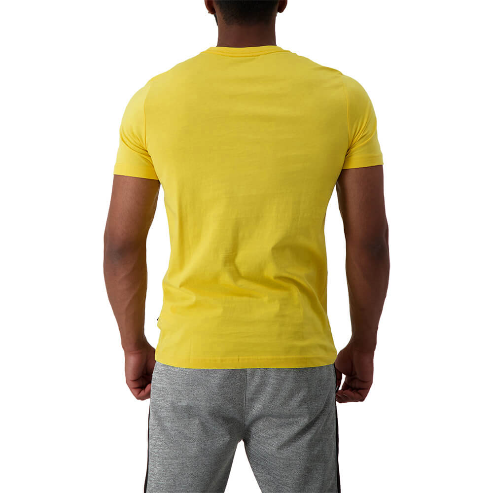 PUMA MEN'S ESSENTIAL LOGO SHORT SLEEVE TOP MEADOWLARK