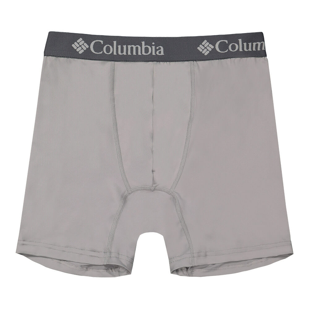 COLUMBIA MEN'S 3 PACK BOXER BRIEF GREY/RED/BLACK