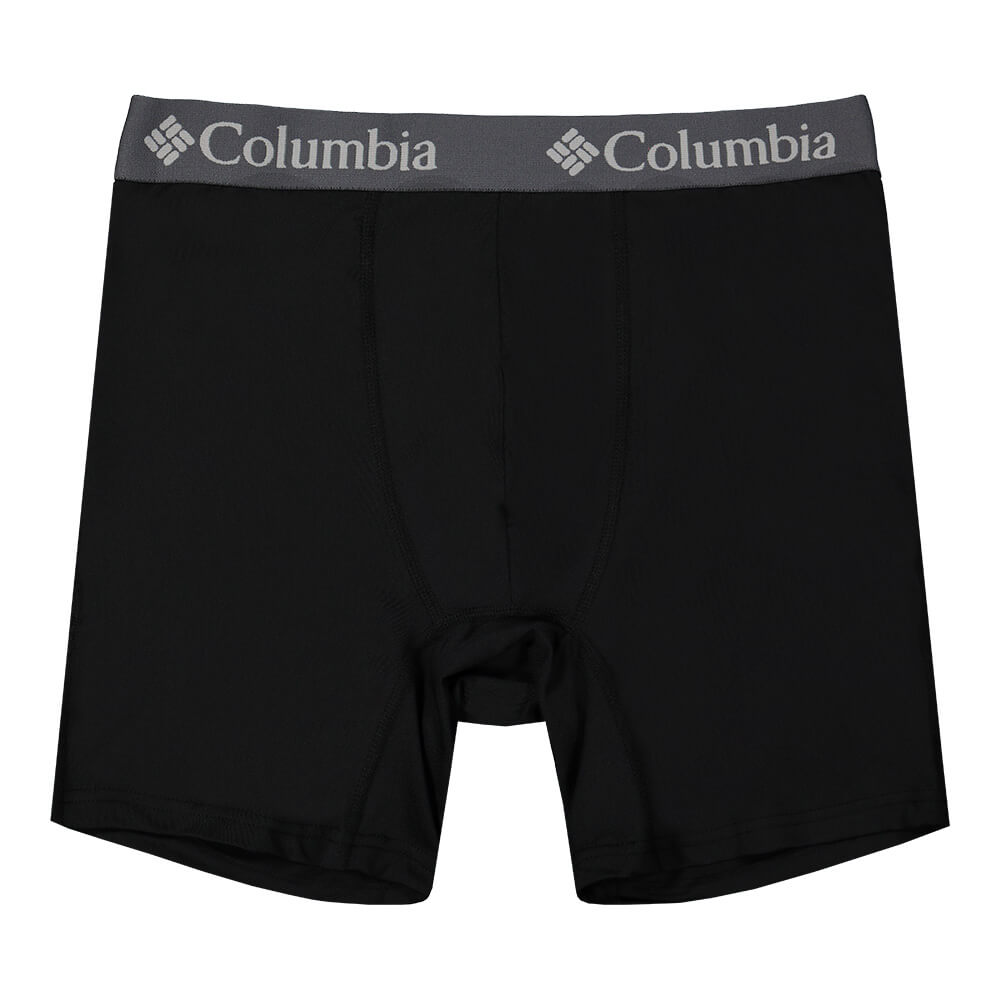 COLUMBIA MEN'S 3 PACK BOXER BRIEF GREY/RED/BLACK