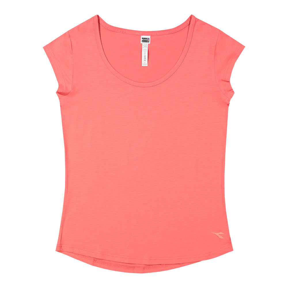 DIADORA WOMEN'S ESSENTIAL TEE CALYPSO CORAL