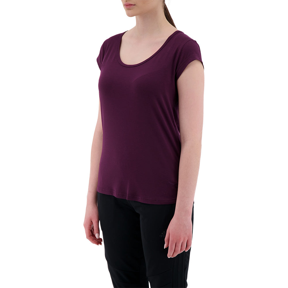 DIADORA WOMEN'S ESSENTIAL TEE POTENT PURPLE