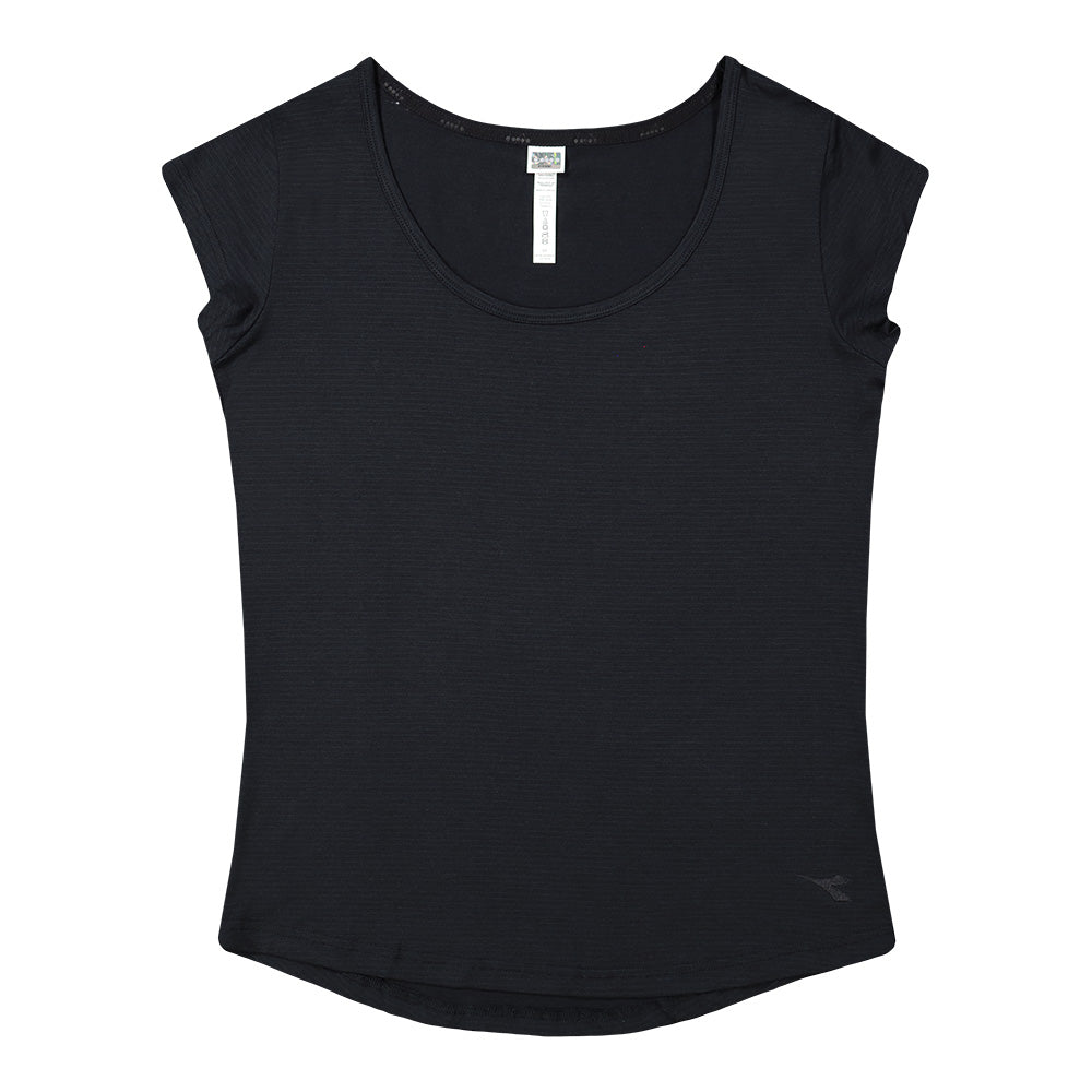 DIADORA WOMEN'S ESSENTIAL TEE BLACK