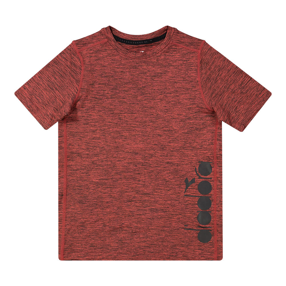 DIADORA BOY'S EVERYDAY TRAINING TEE RED