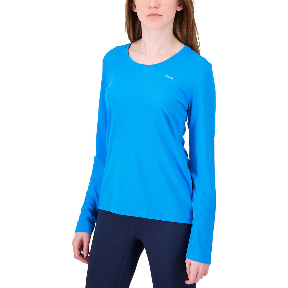 FILA WOMEN'S  FUNDAMENTAL LONG SLEEVE DEEP SKY