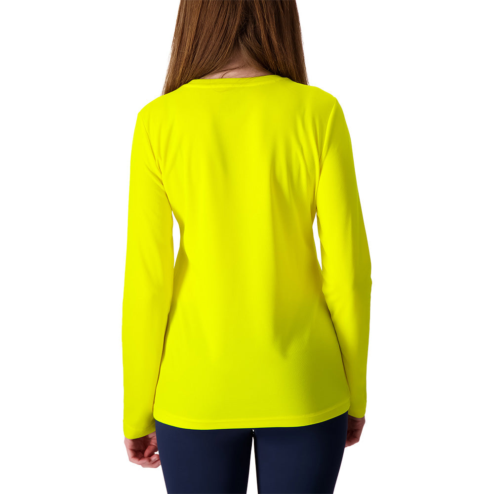 FILA WOMEN'S  FUNDAMENTAL LONG SLEEVE YELLOW