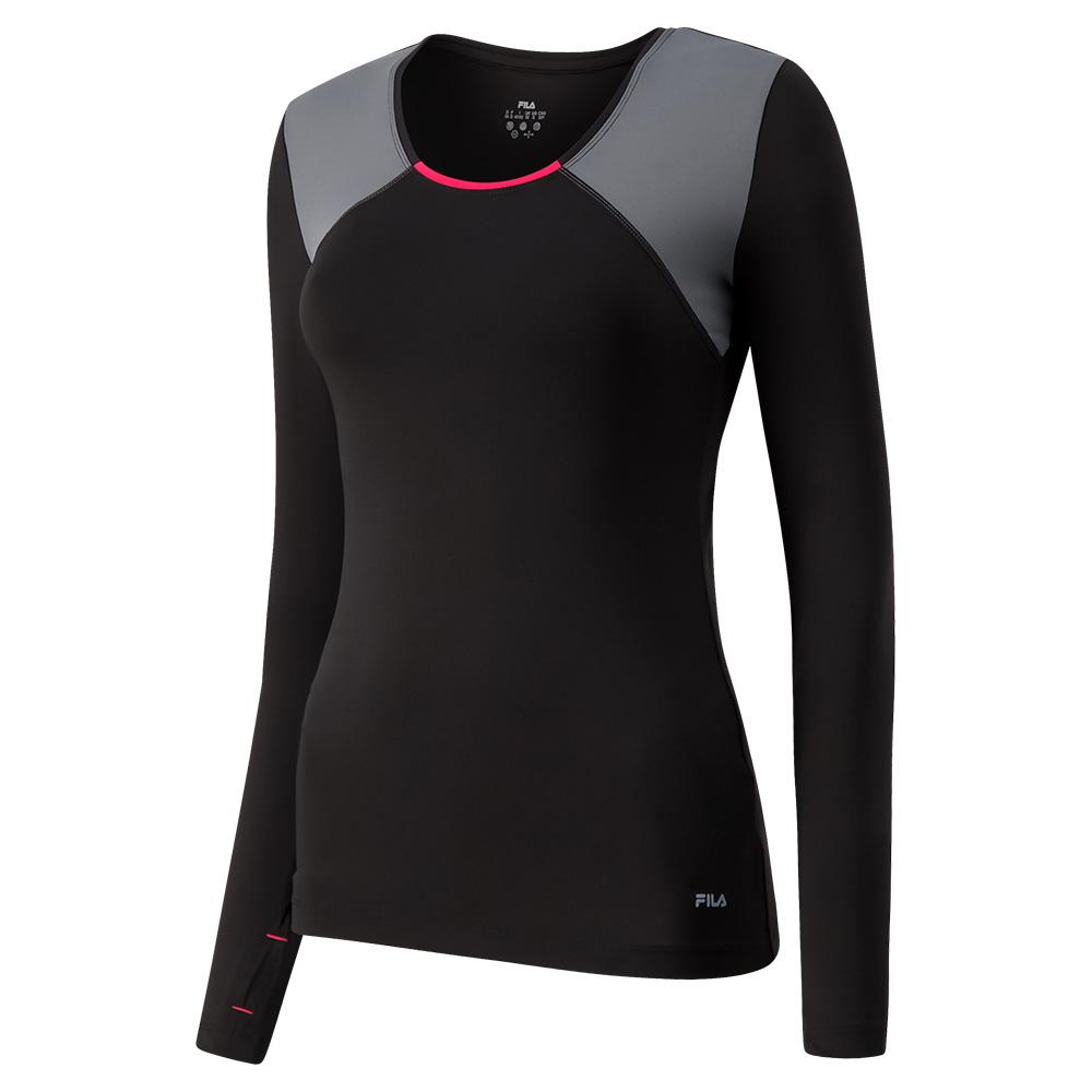 fila womens long sleeve top