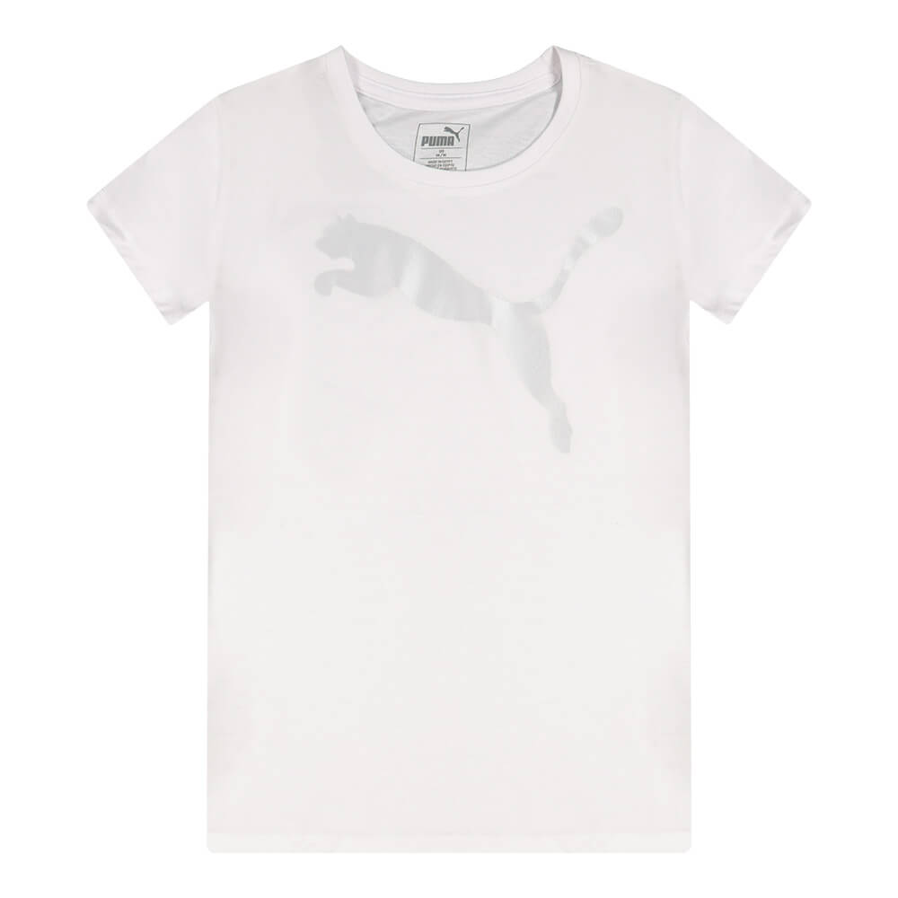 PUMA G BIG CAT PACK GRAPHIC TEE PUMA WHITE