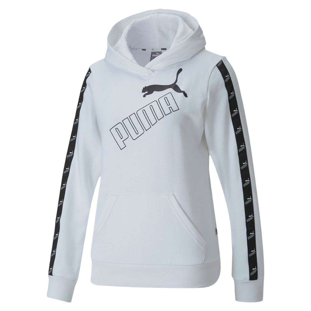 PUMA WOMEN'S AMPLIFIED HOODY WHITE