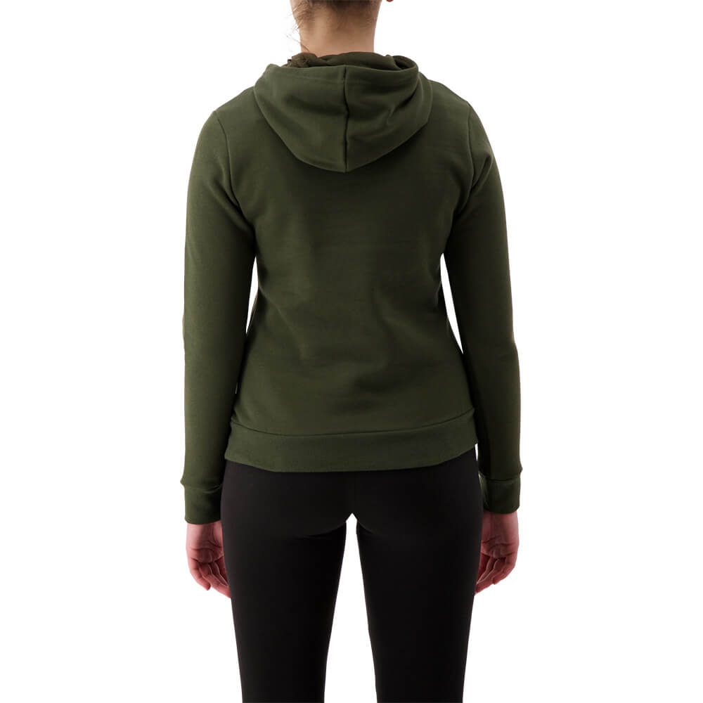 PUMA WOMEN'S ESSENTIAL LOGO HOODY FOREST NIGHT