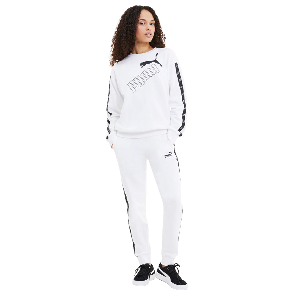 PUMA WOMEN'S AMPLIFIED TAPE PANT WHITE