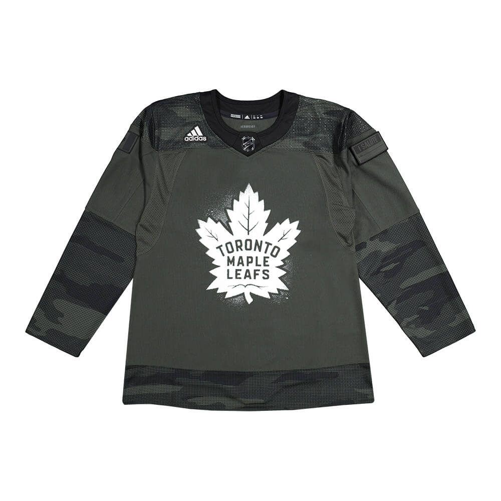 leafs camo jersey