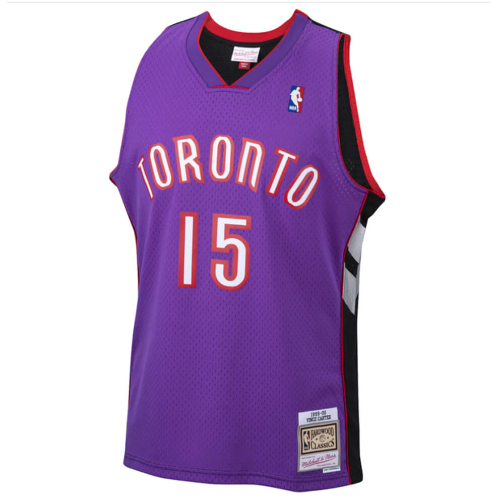 purple and black raptors jersey