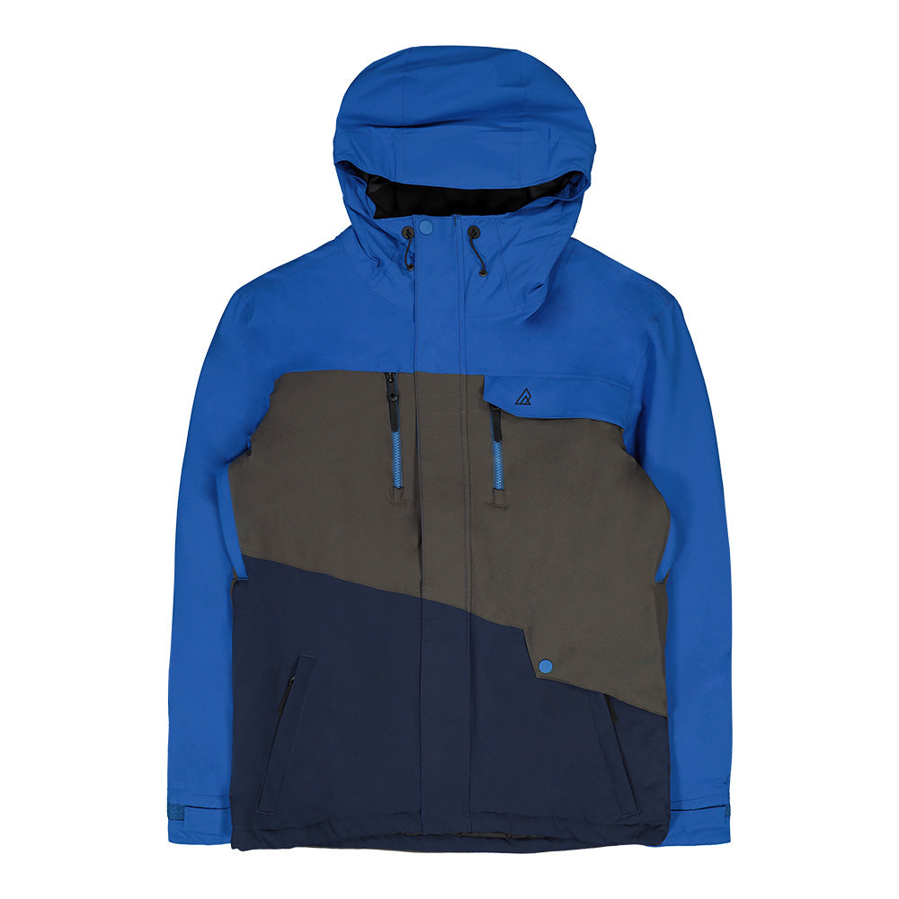 RIPZONE MEN'S STAMPEDE INSULATED JACKET CLASSIC BLUE/RAVEN/BLACK IRIS