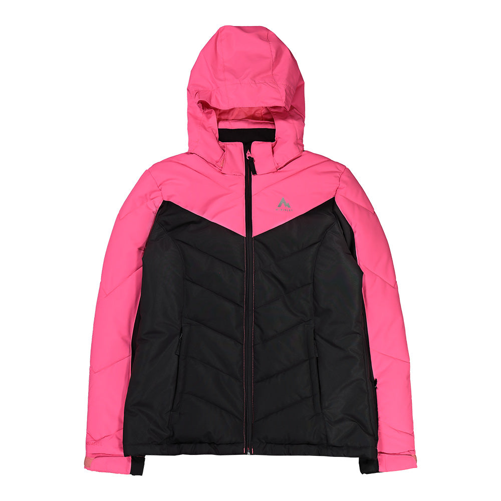 MCKINLEY GIRLS GRUTI INSULATED JACKET KNOCKOUT PINK/BLACK