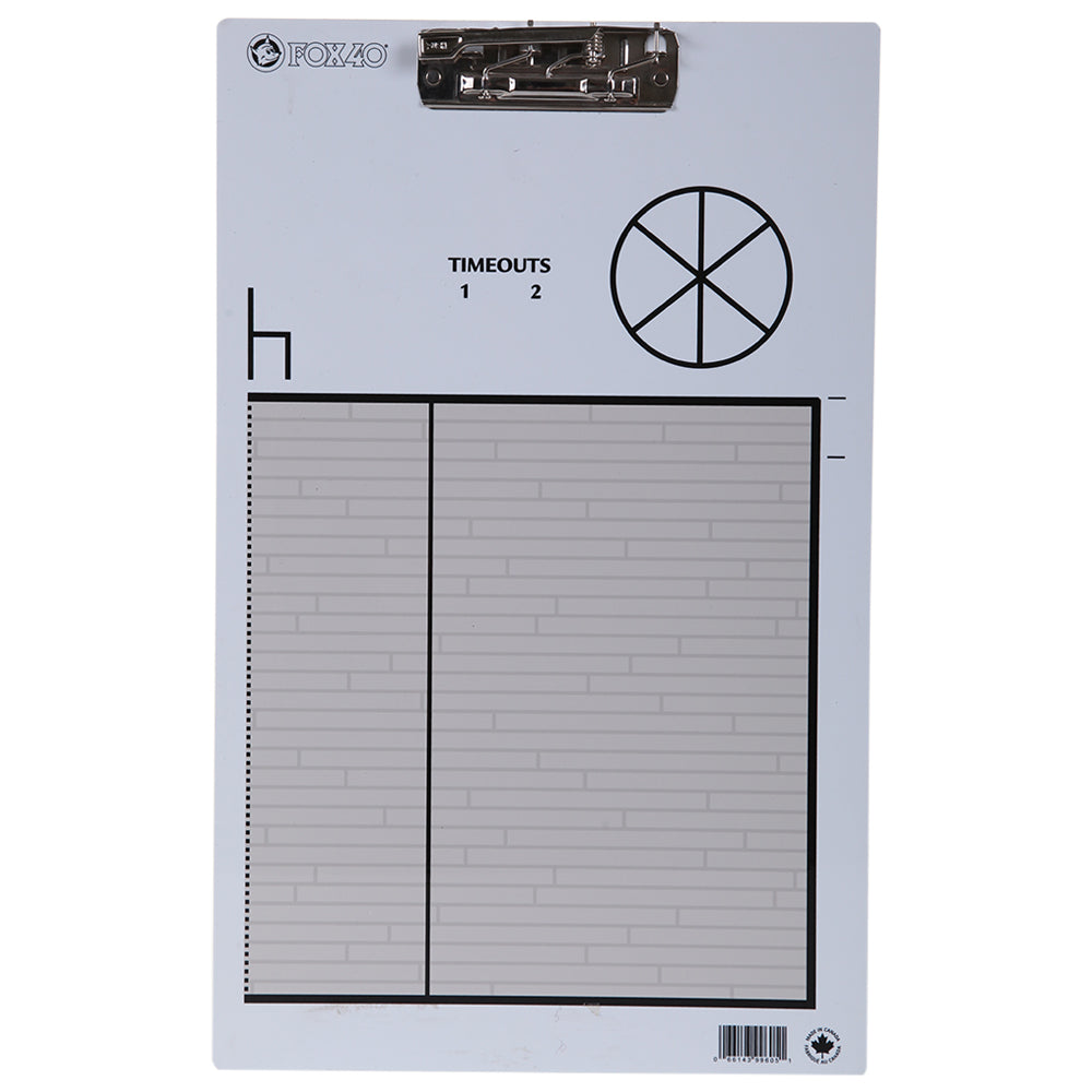 FOX 40 SMARTCOACH PRO CLIPBOARD VOLLEYBALL 10X16