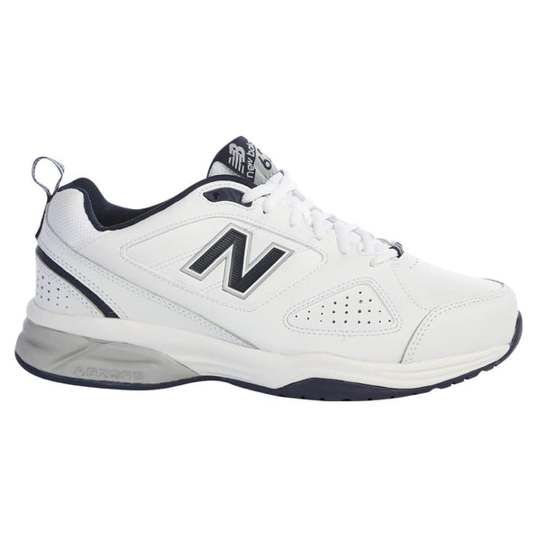 NEW BALANCE MEN'S MX623V3 4E WIDTH TRAINING SHOE WHITE/NAVY – National ...