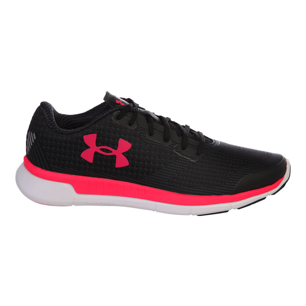 under armour shoes black and pink