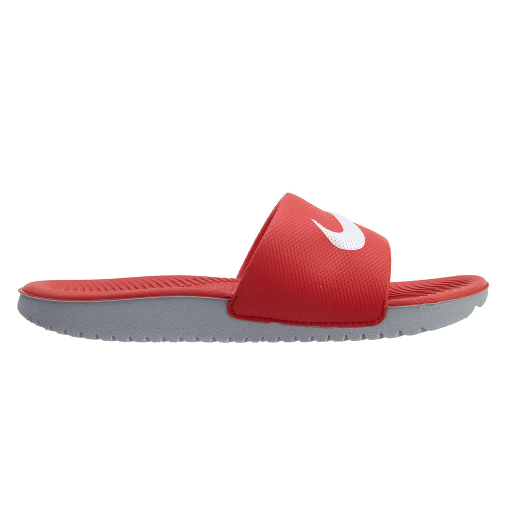 NIKE BOYS KAWA SLIDE RED/WHITE