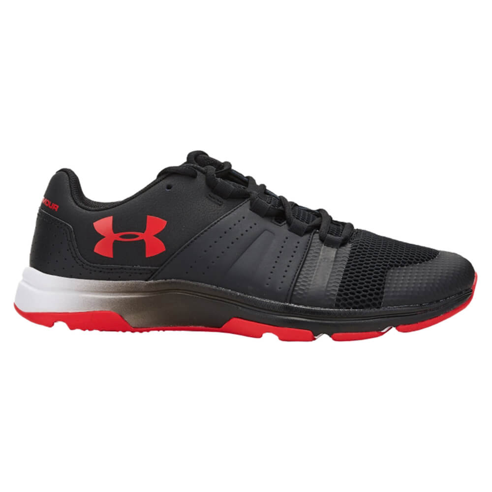 under armour red and black