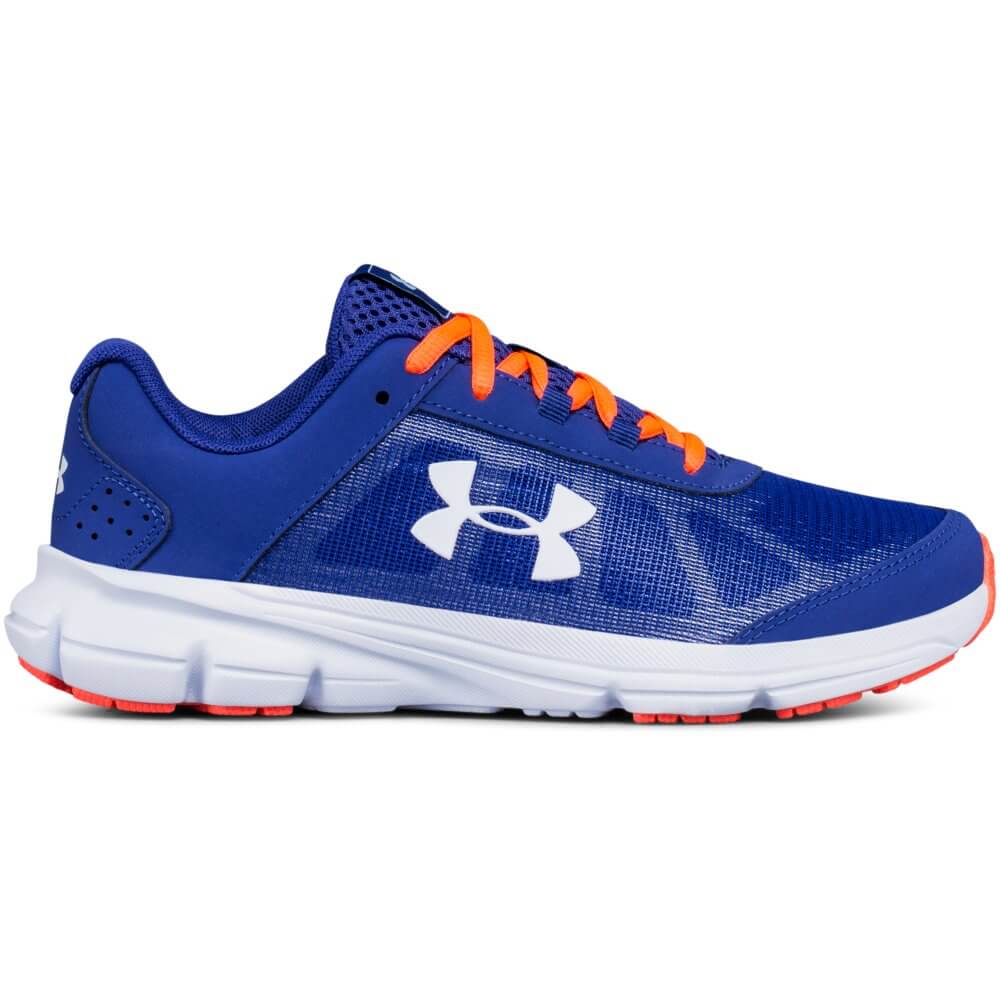 under armour blue and gold shoes