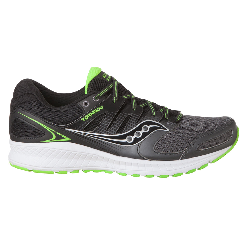 saucony grey running shoes