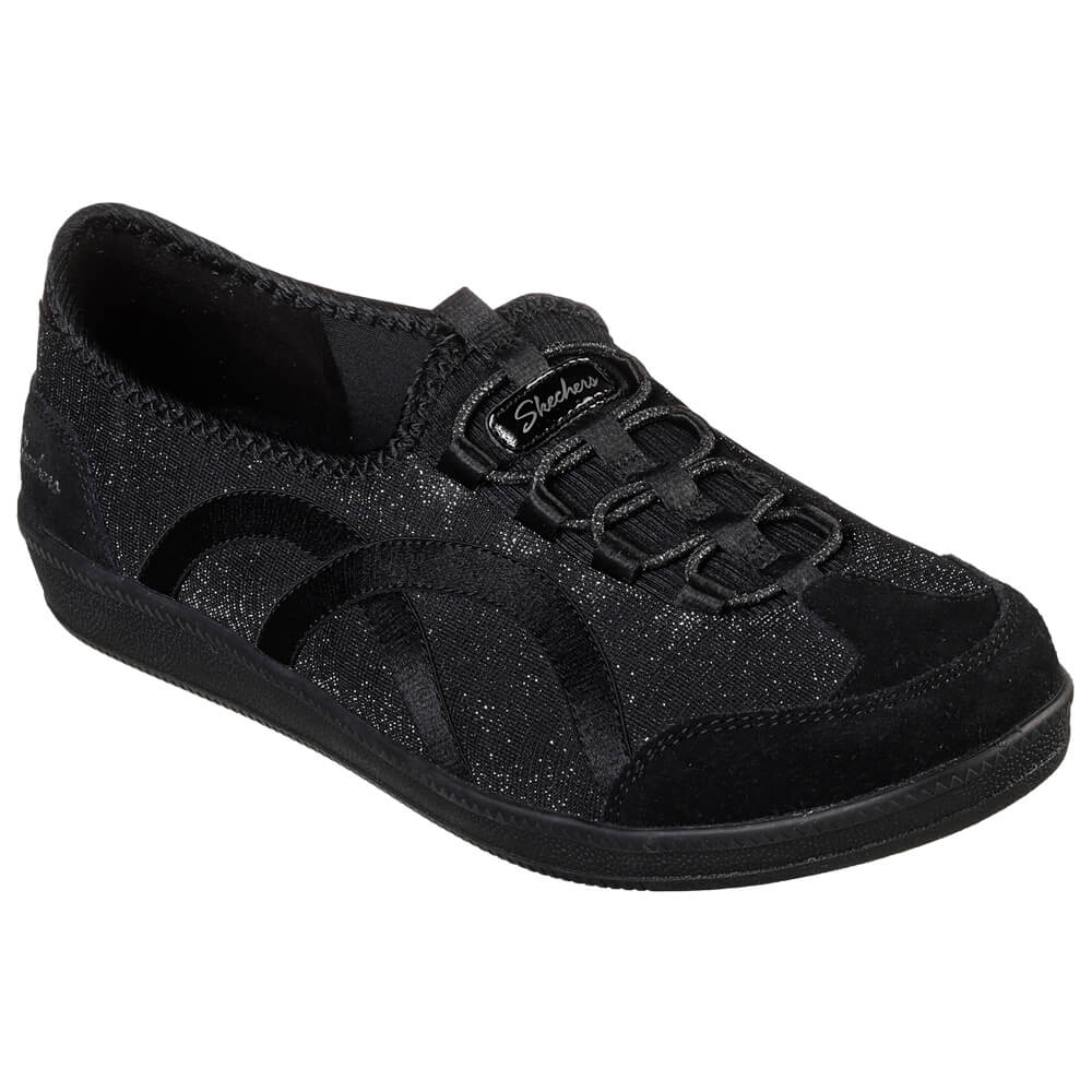 URBAN GLITZ BLACK/SILVER LIFESTYLE SHOE 