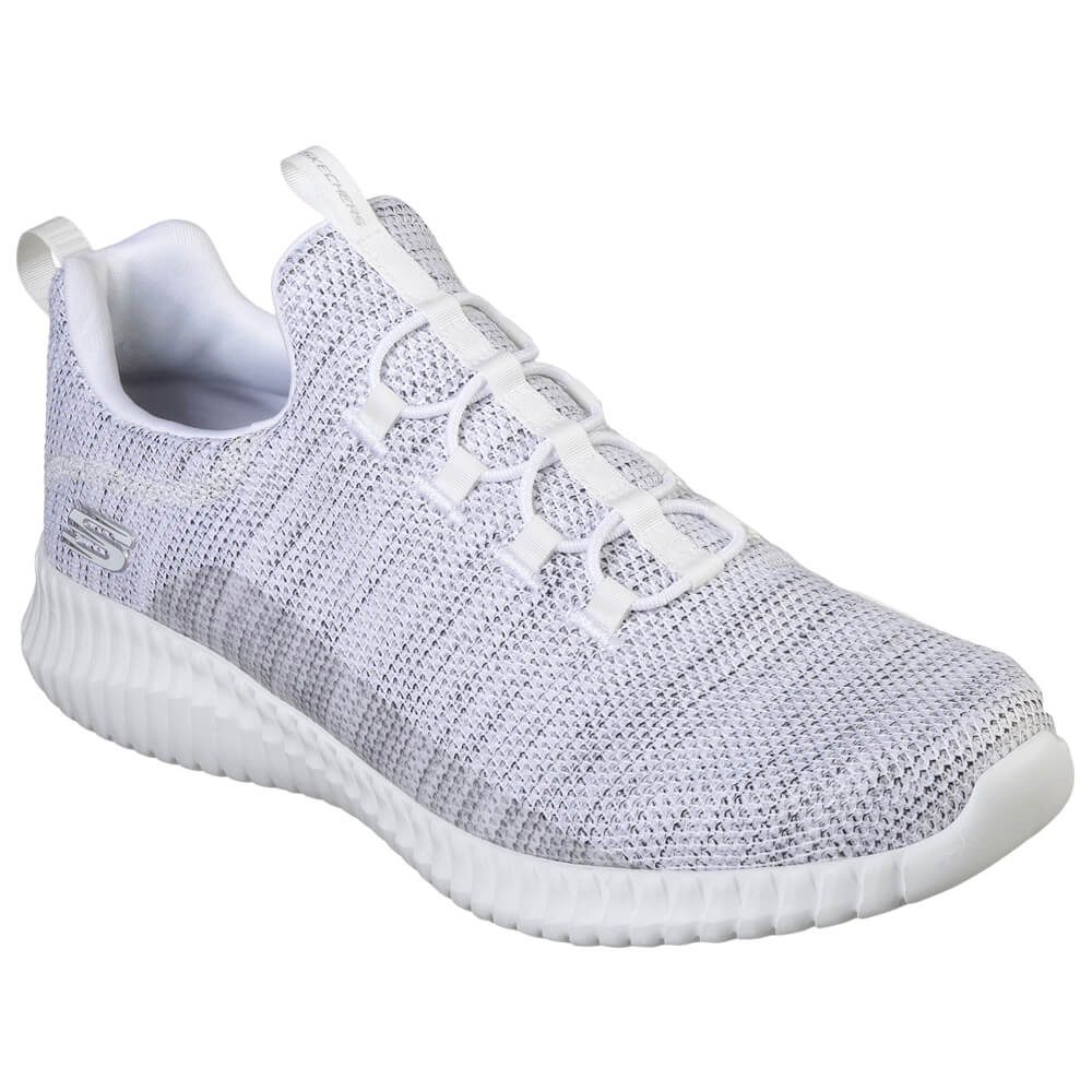 skechers mens white shoes