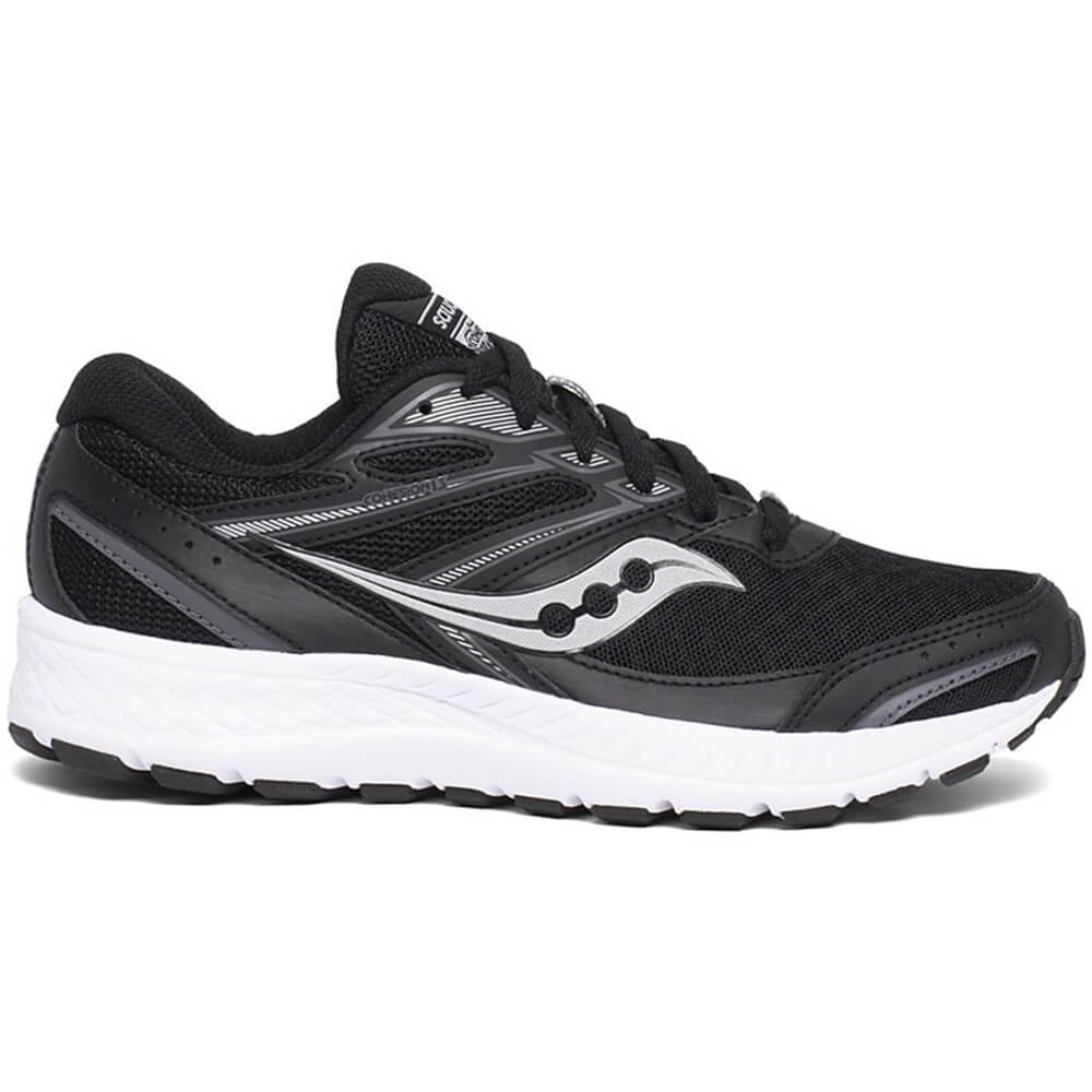 black saucony women's running shoes