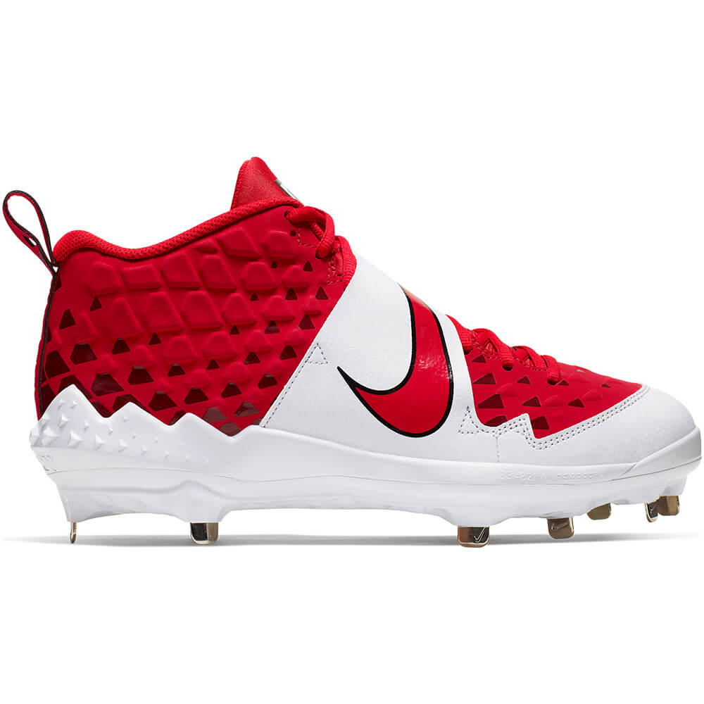 red mike trout cleats