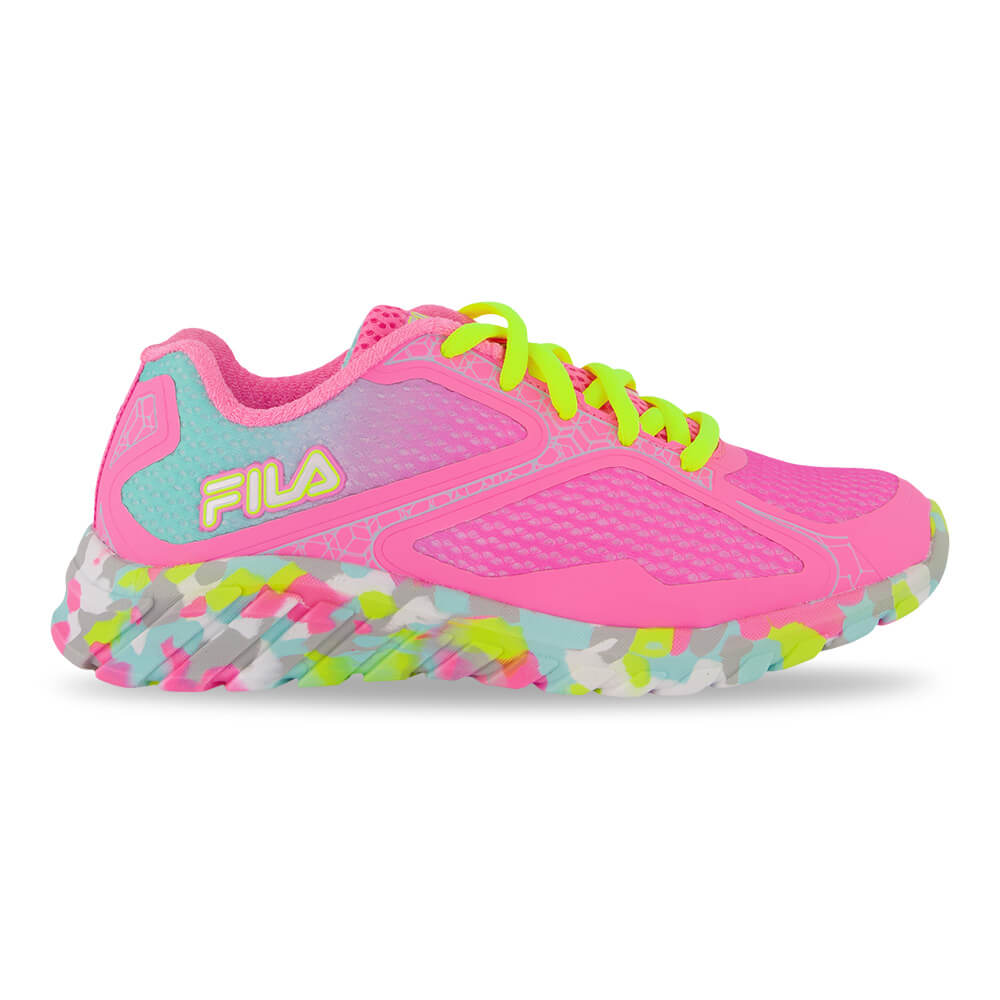 fila shoes pink and blue