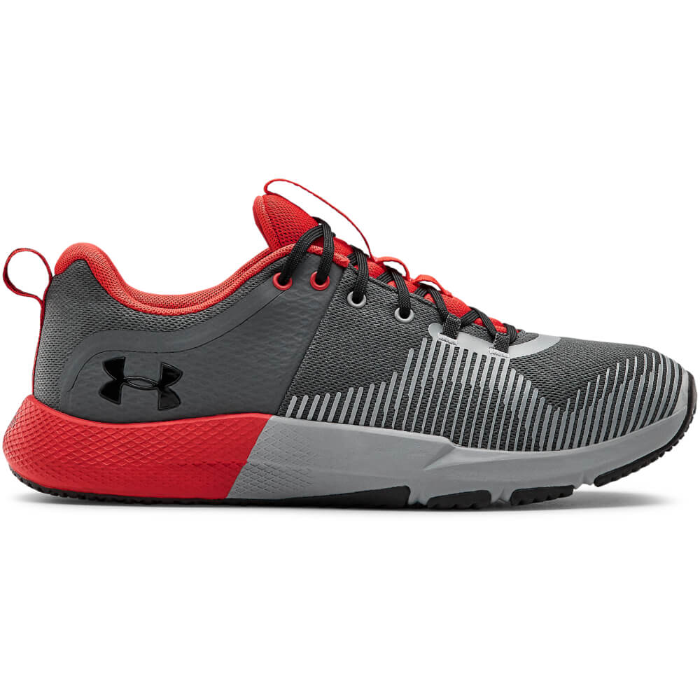 CHARGED ENGAGE TRAINING SHOE GREY/RED 