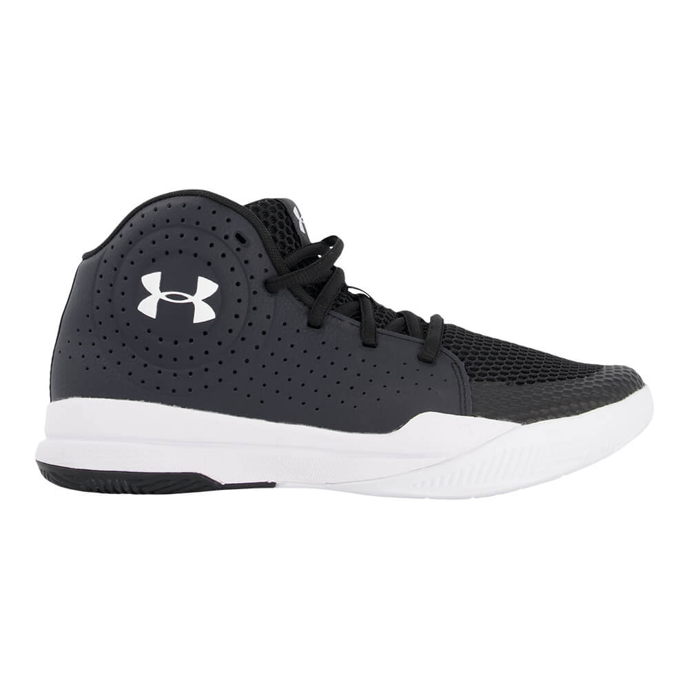 boys black basketball shoes