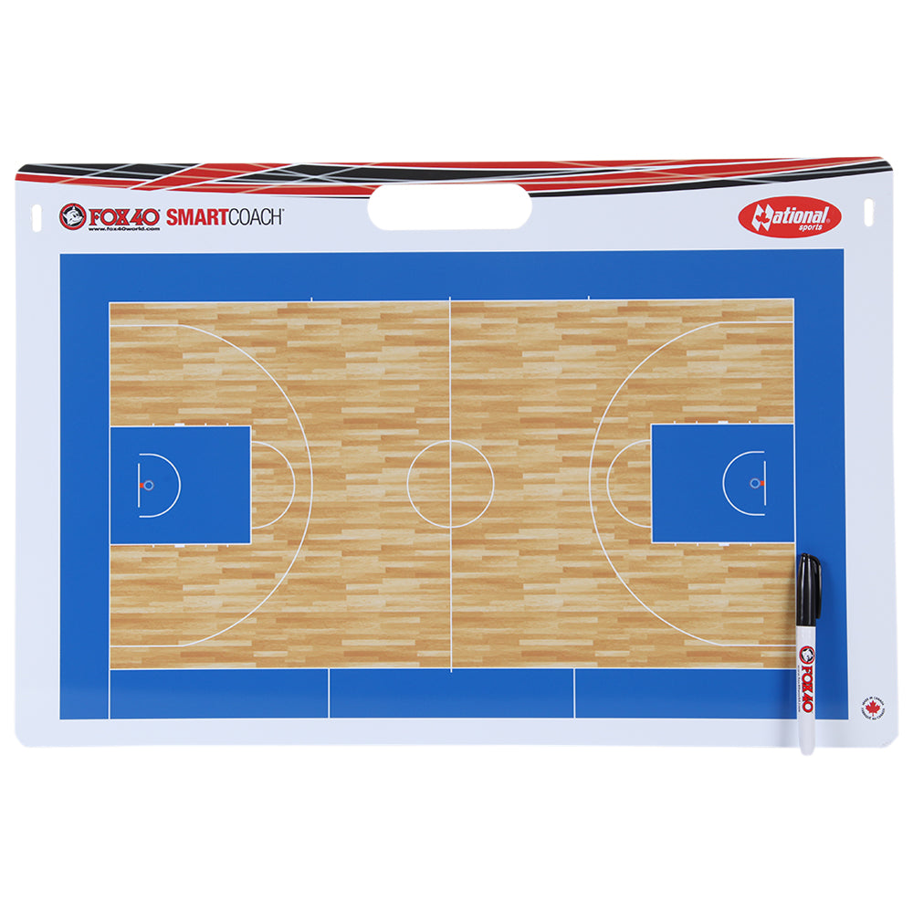 FOX 40 SMARTCOACH RIGID PRO CLIPBOARD BASKETBALL 24X16