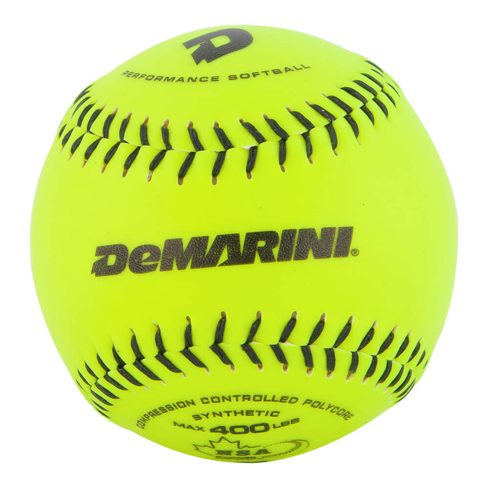 DEMARINI NSA COR 44 OPTIC YELLOW 12 INCH SOFTBALL