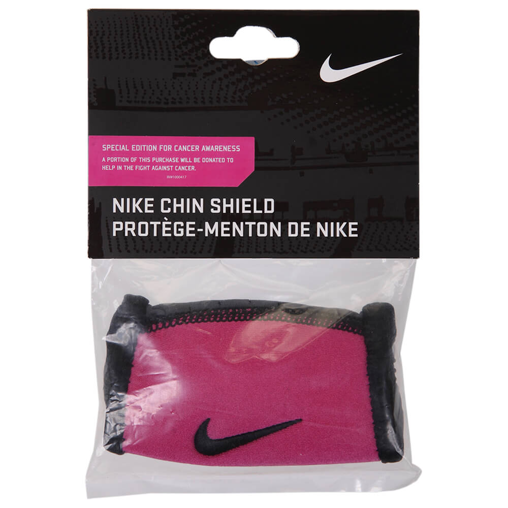 NIKE BREAST CANCER AWARENESS PINK/BLACK CHIN SHIELD