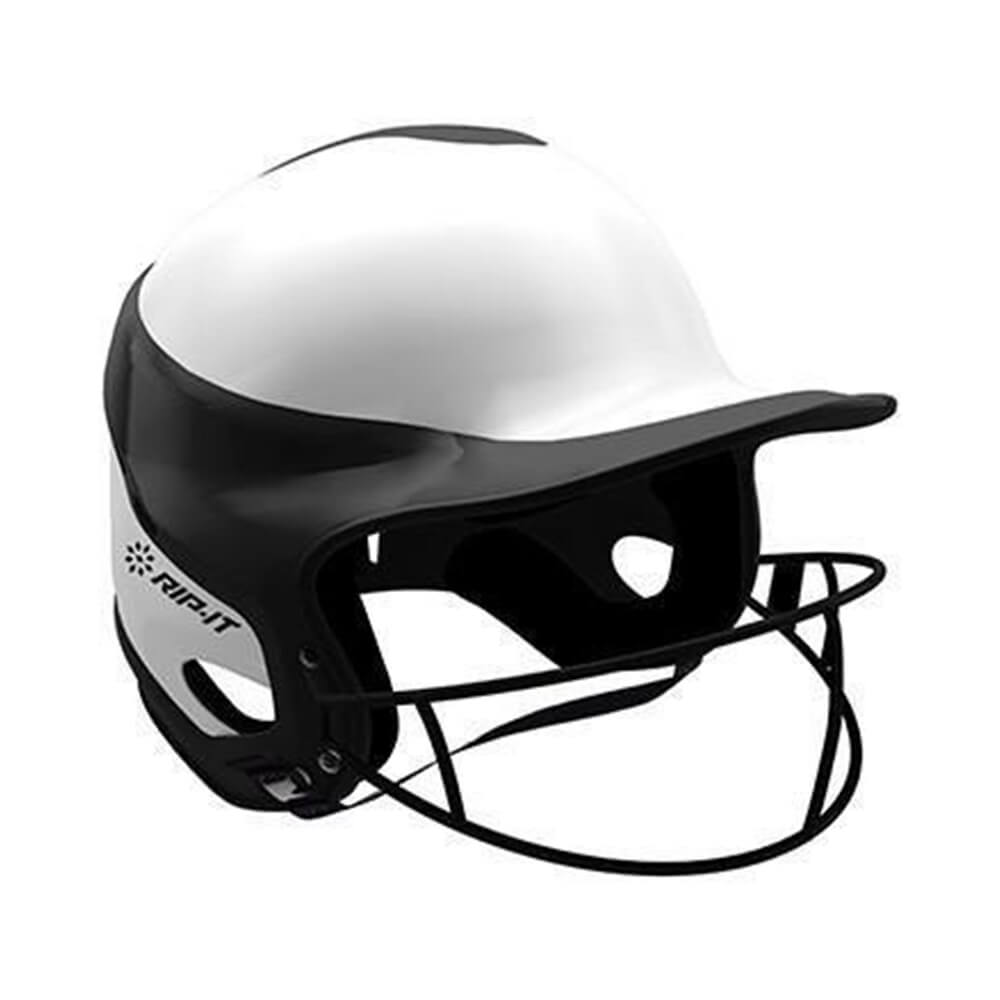 RIP-IT VISION PRO SMALL-MEDIUM BATTING HELMET BLACK