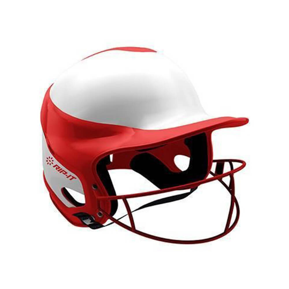 RIP-IT VISION PRO MEDIUM-LARGE BATTING HELMET SCARLET