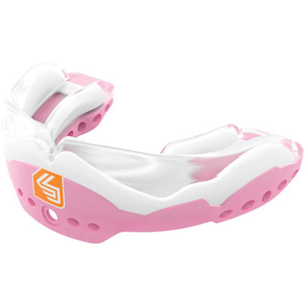 SHOCK DOCTOR JUNIOR ULTRA 2 SHOCK TRANSFER CORE PINK MOUTHGUARD