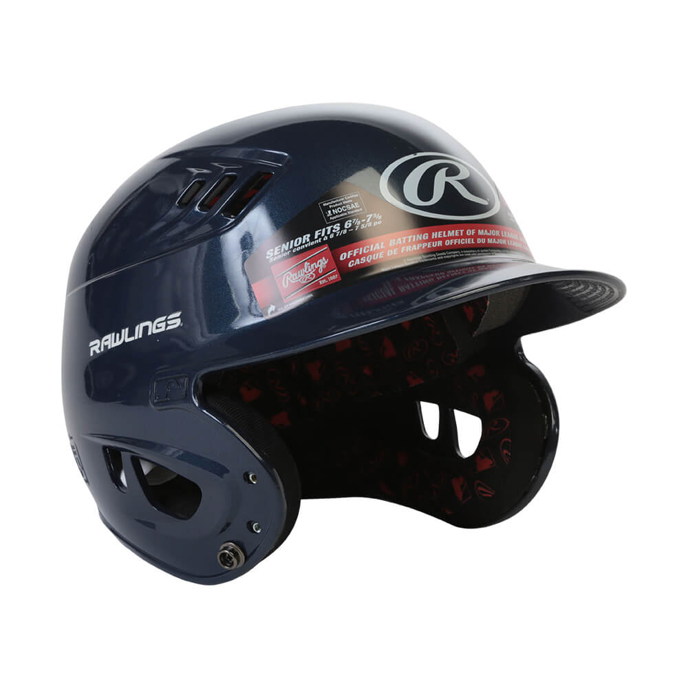 RAWLINGS VELO R16 SR BATTING HELMET METALLIC NAVY