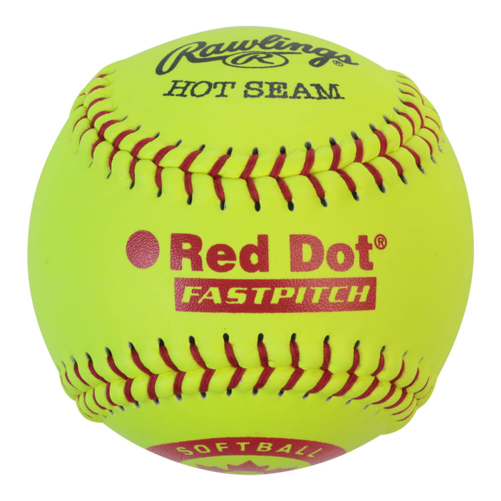 RAWLINGS RED DOT FASTPITCH 11 INCH SOFTBALL CANADA OPTIC SOFTBALL