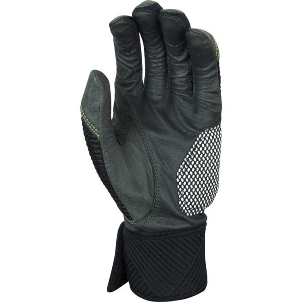 RAWLINGS WORKHORSE WITH STRAP MEDIUM GREEN BATTING GLOVE