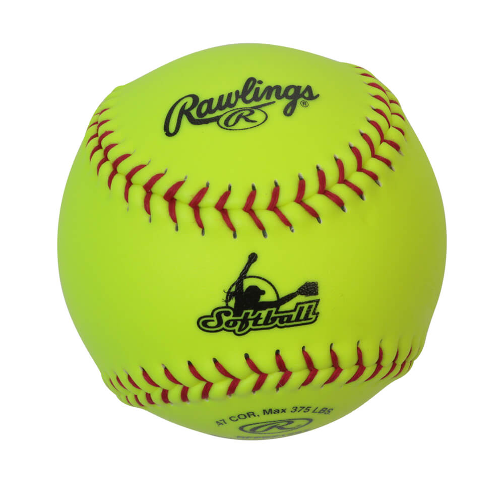 RAWLINGS SOFTBALL CANADA FASTPITCH BATTING PRACTICE OPTIC 12 INCH SOFTBALL