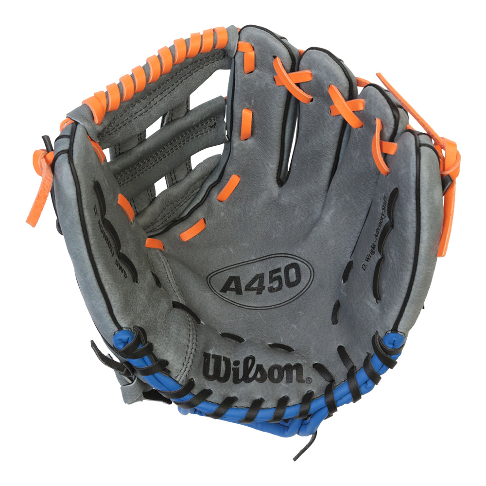 WILSON YOUTH A450 STAFF WRIGHT 11 INCH BASEBALL GLOVE LEFT HAND THROW