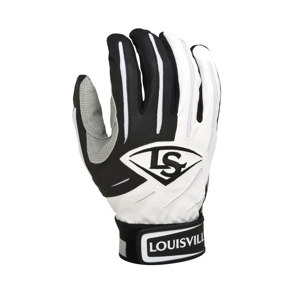 LOUISVILLE BATTING GLOVE SERIES 7 LARGE BLACK