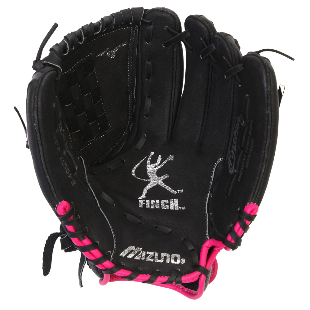 MIZUNO YTH PROSPECT FINCH POWER CLOSE 11.5 INCH SOFTBALL GLOVE LEFT HAND THROW