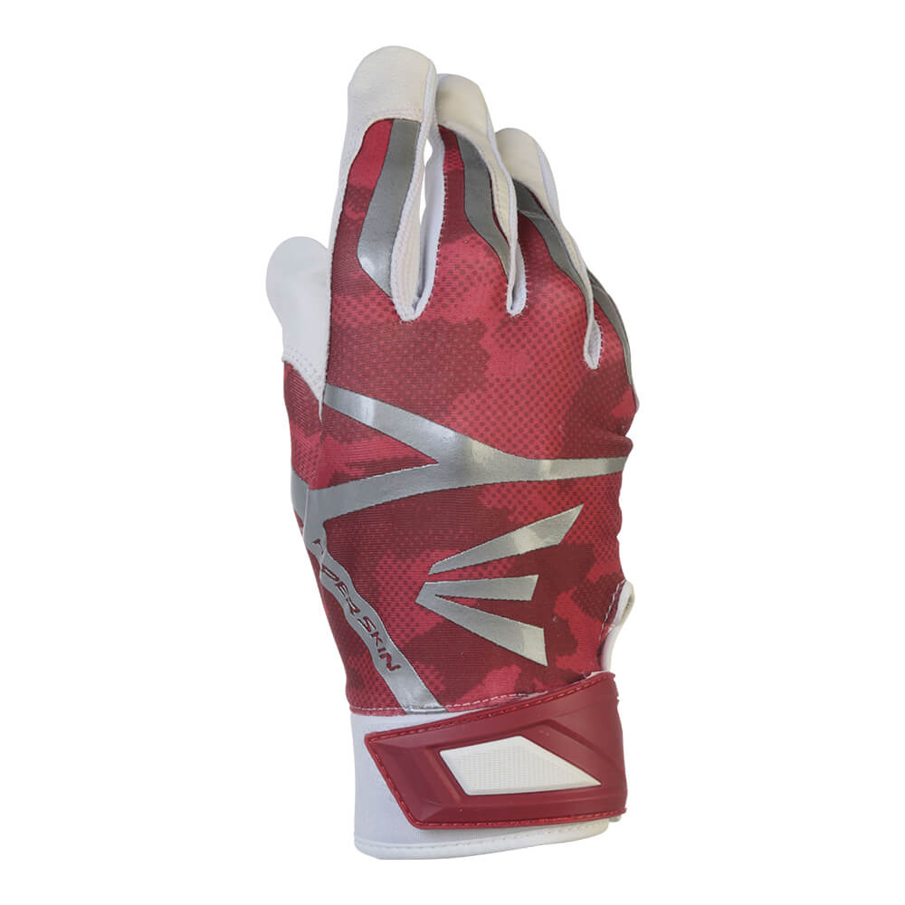 EASTON Z7 HYPERSKIN LARGE RED BATTING GLOVE