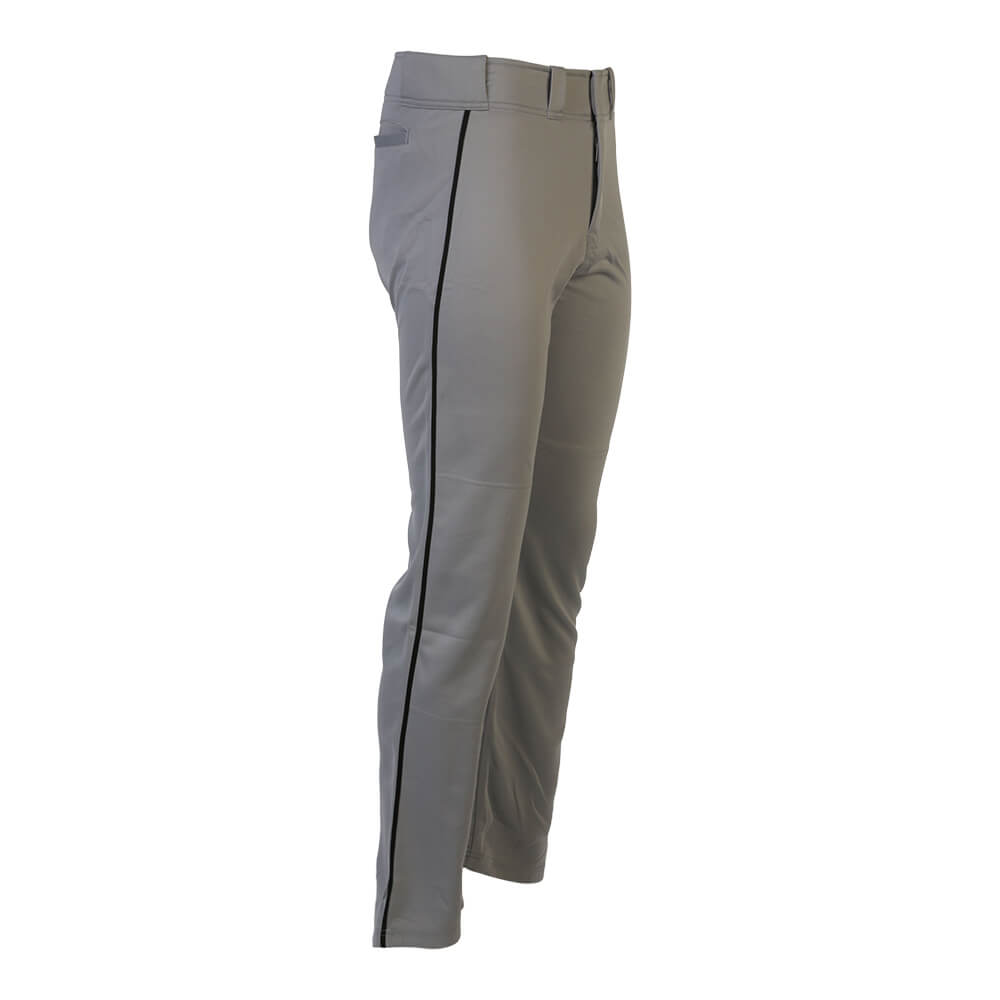 EASTON MEN'S MAKO 2 PIPED  XX LARGE GRAY/BLACK BASEBALL PANT